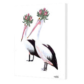 Art Prints Unique Pelican Summer Printed Wall Art