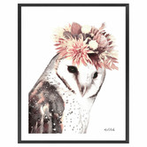 Art Prints Unique Owl Printed Wall Art