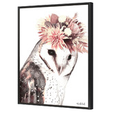 Art Prints Unique Owl Printed Wall Art