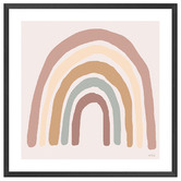 Art Prints Unique Blush Rainbow Printed Wall Art