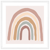 Art Prints Unique Blush Rainbow Printed Wall Art