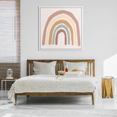 Art Prints Unique Blush Rainbow Printed Wall Art