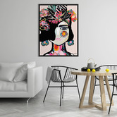 Art Prints Unique Festiva Frida Printed Wall Art