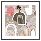 Art Prints Unique Town Square Printed Wall Art