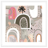 Art Prints Unique Town Square Printed Wall Art