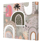 Art Prints Unique Town Square Printed Wall Art