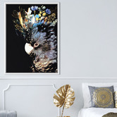 Art Prints Unique Cockatoo Printed Wall Art
