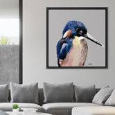 Art Prints Unique Kingfisher Bunch Printed Wall Art