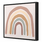 Art Prints Unique Blush Rainbow Printed Wall Art