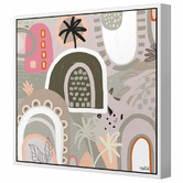 Art Prints Unique Town Square Printed Wall Art