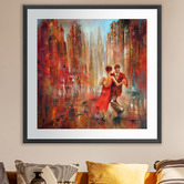 Art Prints Unique The Tango Printed Wall Art