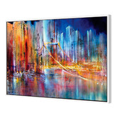 Art Prints Unique City View Printed Wall Art