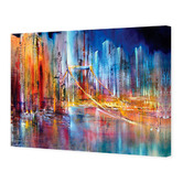 Art Prints Unique City View Printed Wall Art