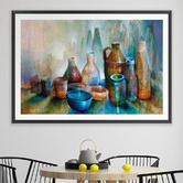 Art Prints Unique Still Life Reflected Printed Wall Art