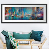 Art Prints Unique City Life Printed Wall Art
