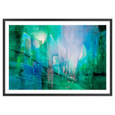 Art Prints Unique Keep Up the Pace Green Printed Wall Art