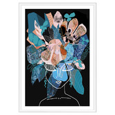 Art Prints Unique Blue Bell Printed Wall Art