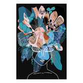 Art Prints Unique Blue Bell Printed Wall Art