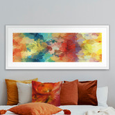 Art Prints Unique Rainbow Cumulus Printed Wall Art