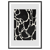Art Prints Unique Grey Giraffe Printed Wall Art