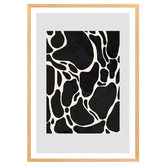 Art Prints Unique Grey Giraffe Printed Wall Art