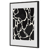 Art Prints Unique Grey Giraffe Printed Wall Art