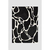 Art Prints Unique Grey Giraffe Printed Wall Art