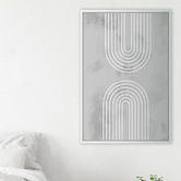 Art Prints Unique Arches in Ice Printed Wall Art