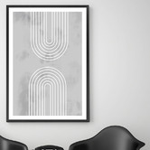 Art Prints Unique Arches in Ice Printed Wall Art