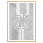 Art Prints Unique Arches in Ice Printed Wall Art