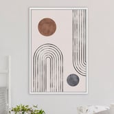 Art Prints Unique Arches &amp; Buds Printed Wall Art