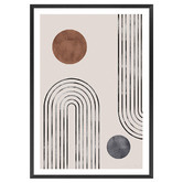 Art Prints Unique Arches &amp; Buds Printed Wall Art