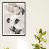 Art Prints Unique Shapes Shatters Printed Wall Art