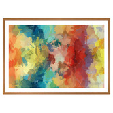 Art Prints Unique Rainbow Cumulus Printed Wall Art