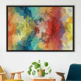 Art Prints Unique Rainbow Cumulus Printed Wall Art