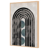 Art Prints Unique Green Arch Capsule I Printed Wall Art