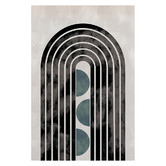 Art Prints Unique Green Arch Capsule I Printed Wall Art