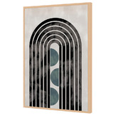 Art Prints Unique Green Arch Capsule I Printed Wall Art