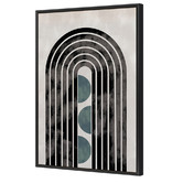 Art Prints Unique Green Arch Capsule I Printed Wall Art