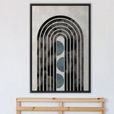 Art Prints Unique Green Arch Capsule I Printed Wall Art