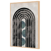 Art Prints Unique Green Arch Capsule I Printed Wall Art