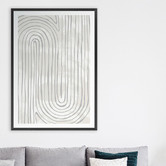 Art Prints Unique Arch Double V Printed Wall Art