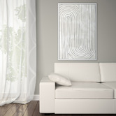 Art Prints Unique Arch Double V Printed Wall Art