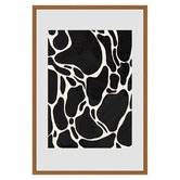 Art Prints Unique Grey Giraffe Printed Wall Art