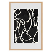 Art Prints Unique Grey Giraffe Printed Wall Art