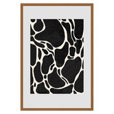 Art Prints Unique Grey Giraffe Printed Wall Art