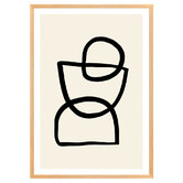 Art Prints Unique Shape IV Printed Wall Art