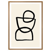 Art Prints Unique Shape IV Printed Wall Art