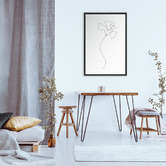 Art Prints Unique Flower Printed Wall Art
