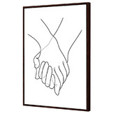 Art Prints Unique Holding Hands Printed Wall Art